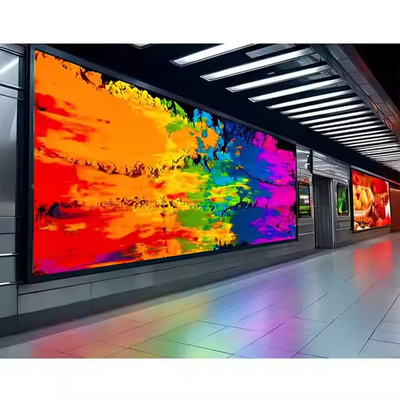 768 X768mm Full Color RGB Indoor LED Panel with Module Size 192mm x192mm Khung quảng cáo