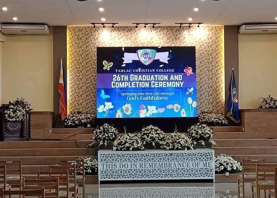 Thiết lập cố định Iron Box LED Video Wall HD P2.5 Indoor LED Display Screen SMD