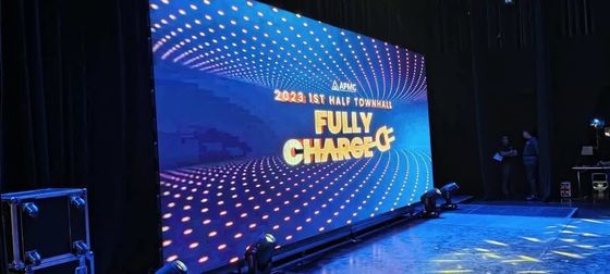 Giá tốt 320 * 160mm Kích thước mô-đun bề mặt đắp Diode Video Wall cho nội dung video động trực tuyến
