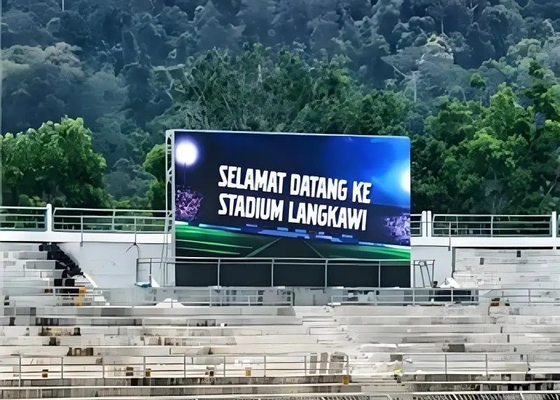 Big Outdoor Full Color Double Sides P10 Quảng cáo LED bảng quảng cáo với cấu trúc thép