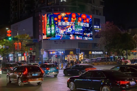 Outdoor Die-Casting Aluminum Advertising RGB LED Full Color Custom Display Flex Module P4 Độ phân giải cao