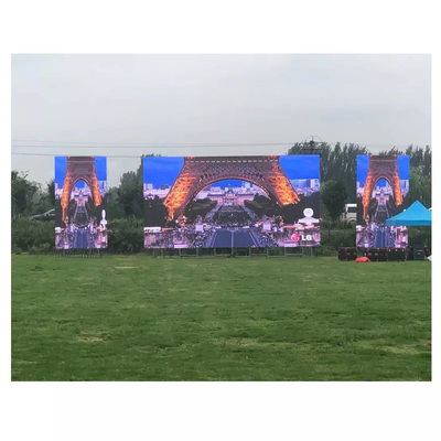Màn hình LED đầy màu ngoài trời cho quảng cáo đường phố độ sáng cao, chống nước và tiết kiệm năng lượng P10 SMD màn hình LED