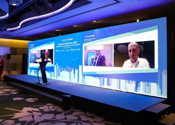 Màn hình cho thuê HD ngoài trời màn hình LED đầy màu màn hình 4mm Pixel Pitch HD chống nước
