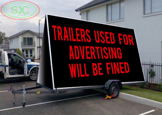 Màn hình hiển thị P5 Video LED ngoài trời cho xe buýt với bảo hành 3 năm