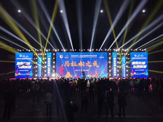 Giá tốt Màn hình màn hình LED nhôm die-cast 500 * 500mm 500 * 1000mm Bảng LED sân khấu lớn P3.91 trực tuyến