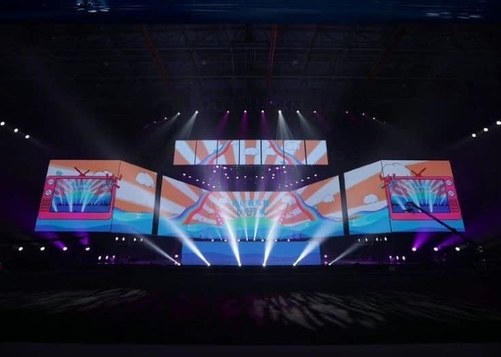 Full Color Indoor Stage LED Die-Cast Aluminum Screen Iron Cabinet LED Display Với Bảo hành 3 năm