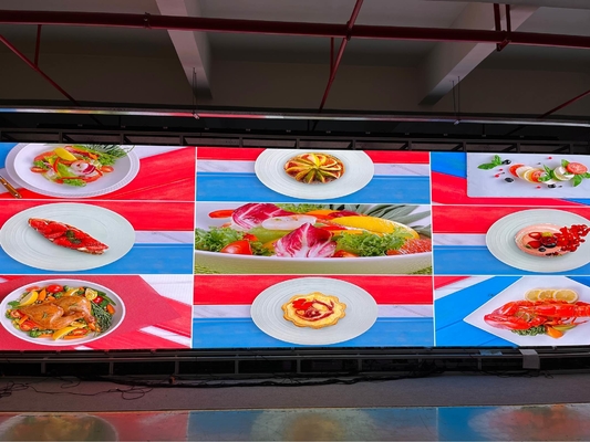 Màn hình LED đầy màu trong nhà với cấu hình Pixel 4mm và 62500 Pixel trên mỗi mét vuông cho độ phân giải cao