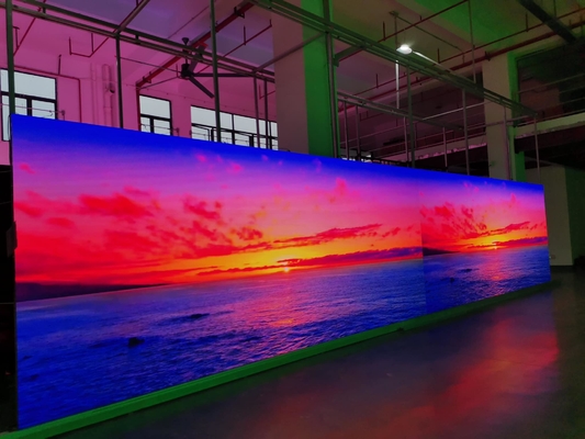 SMD3535 Indoor HD Full Color P8 LED Display 8000cd LED Billboard 3 năm bảo hành
