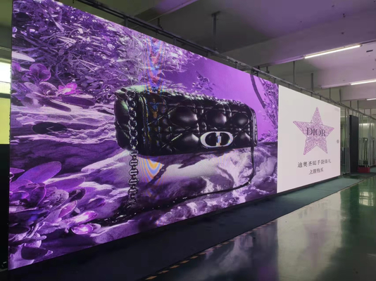 Không thấm nước Full Color màn hình LED chống gió High Definition No Drag Shadow LED Display