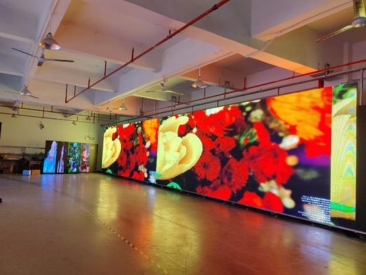 Không thấm nước High Power Fashion P10 HD Super Bright LED Screen Bức tường video phù hợp cho đường phố, trung tâm thương mại, vv
