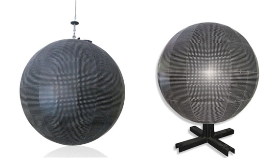 Trung tâm mua sắm và sự kiện Sphere màn hình LED với phương pháp bảo trì dịch vụ phía sau Voltage DC5V Dễ dàng vận hành