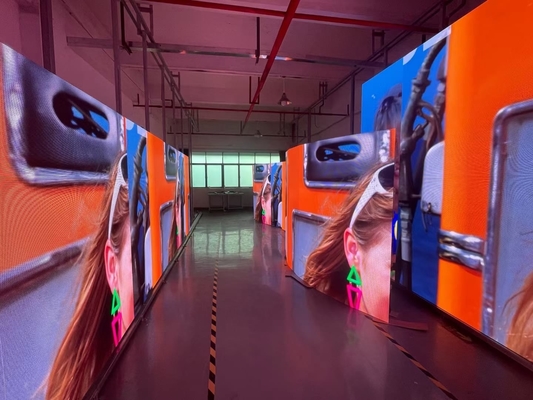 Ultra-mỏng thuê ngoài màn hình LED Video Wall 25mm Pixel Pitch