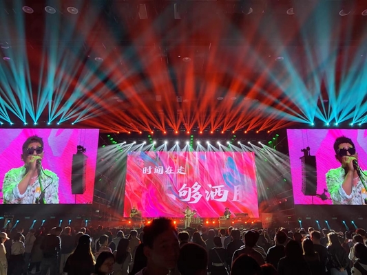 Ultra-mỏng thuê ngoài màn hình LED Video Wall 25mm Pixel Pitch