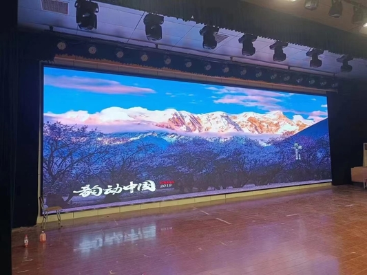 Cài đặt cố định P4 1500cd/M2 độ sáng Indoor hD Full Color Led Video Display