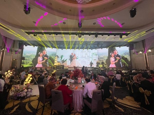 Nội thất đầy màu LED Billboard 200 * 150mm Module NOVA System Epistar Chip