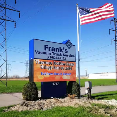 P10 SMD3535 Màn hình quảng cáo ngoài trời LED 10mm Pitch IP67 chống nước