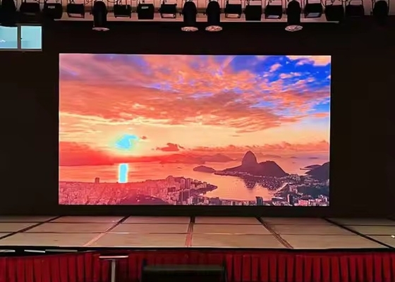 P6 Màn hình nhôm chống nước đầy màu LED đúc đúc môi trường thân thiện