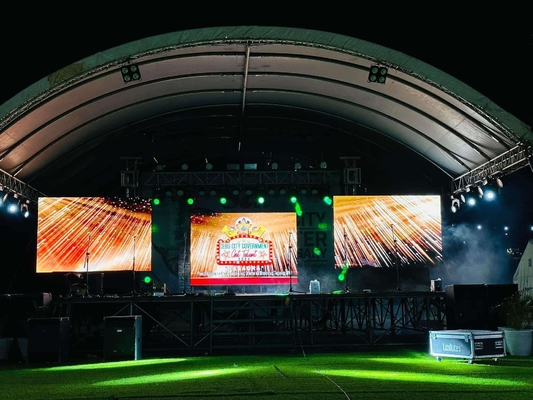 LED Billboard P4 ngoài trời chống nước 5000cd / M2 Độ sáng độ phân giải cao
