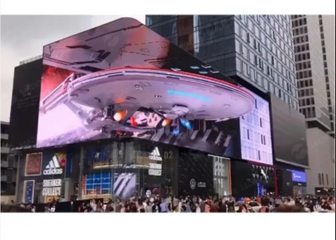 P6.67 LED Billboard Full Color DC 5V 6500cd/M2 Độ sáng cao 2 năm bảo hành