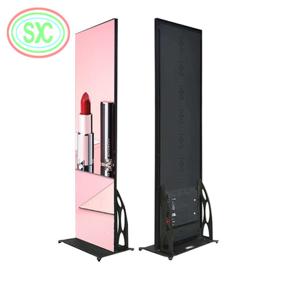 SMD2121 Chip LED và độ phân giải 209 * 104 trong Tủ nhôm LED Poster Display cho quảng cáo động