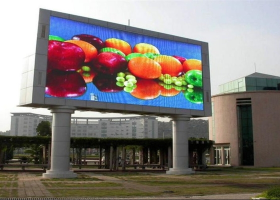 P6 Màn hình nhôm LED chống nước ngoài màu đầy đủ Ba năm bảo hành