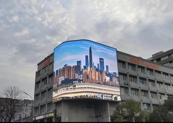 Cho thuê và lắp đặt màn hình sân vận động LED Die-Cast Aluminum Screen Pitch 3.91mm, 500*1000mm Full Color Outdoor Video Wall
