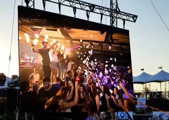 High Definition Outdoor Full Color Rental màn hình LED SMD 2121 Không thấm nước Ba năm bảo hành