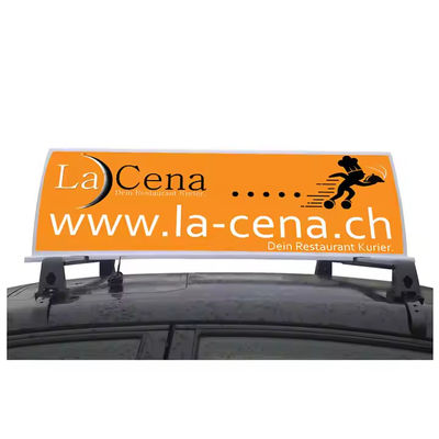 P6 HD Full Color LED Car Roof Sign Display IP65 chống nước