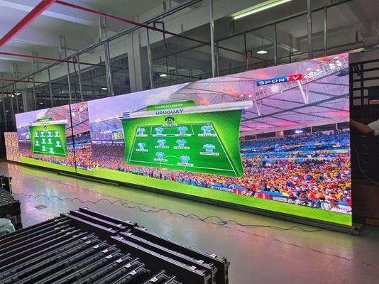 COB P1.25 Indoor Die-Cast Aluminum Full-Color LED Display Cho thuê quảng cáo Màn hình lớn Hệ thống điều khiển NOVA