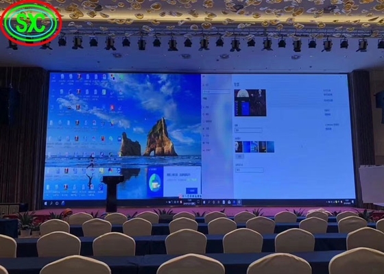 Độ phân giải cao Digital Indoor Led Video Wall P3 Độ sáng cao Full Color