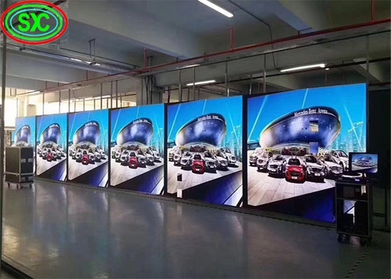 Độ phân giải cao Digital Indoor Led Video Wall P3 Độ sáng cao Full Color