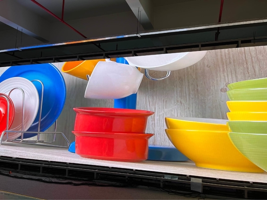 P2.5 màn hình màn hình bề mặt cong màu LED đầy đủ / màn hình rèm LED linh hoạt