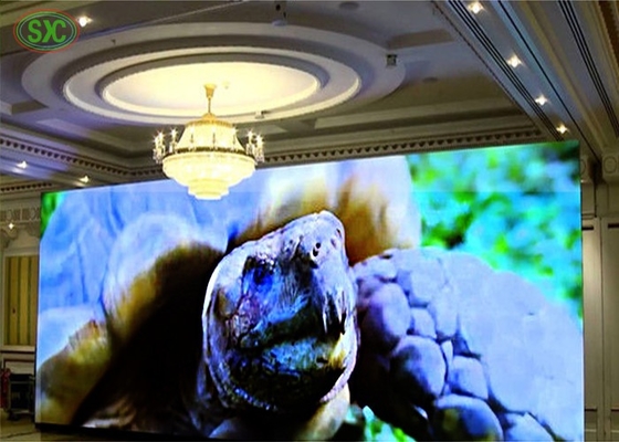 Màn hình LED đầy màu trong nhà P3.91 500 * 500mm Pixel Trung tâm mua sắm Cho thuê Video Wall