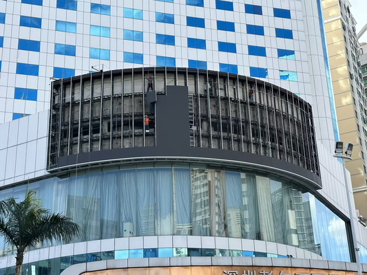 Kích thước màn hình tùy chỉnh ngoài trời LED tường đầy màu sắc lý tưởng cho các ứng dụng hiển thị video