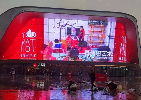 P8 Transparent Outdoor Full Color LED Die-Casting Aluminum Cabinet (Thiên phòng nhôm đúc)