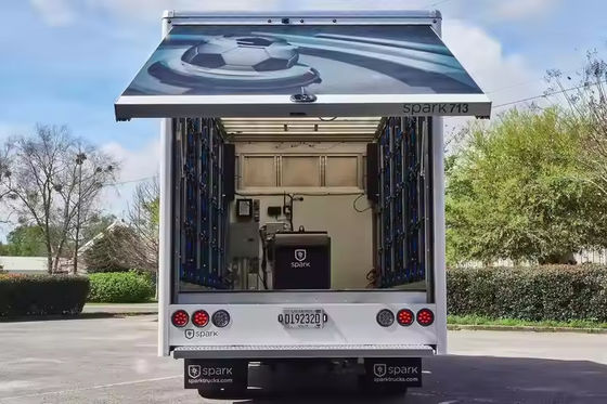 Màn hình LED di động trên xe tải ngoài trời P10 SMD 3535 Full Color IP65