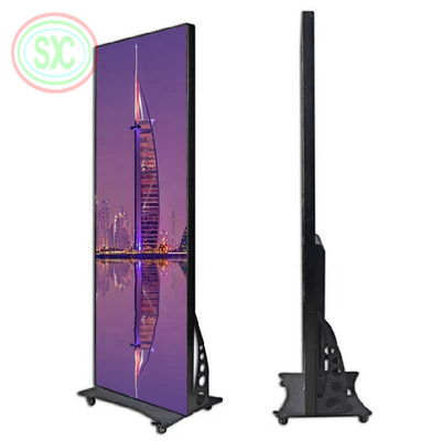 Tủ nhôm màn hình poster LED 680x2000mm Kích thước màn hình Vật liệu tấm nhôm