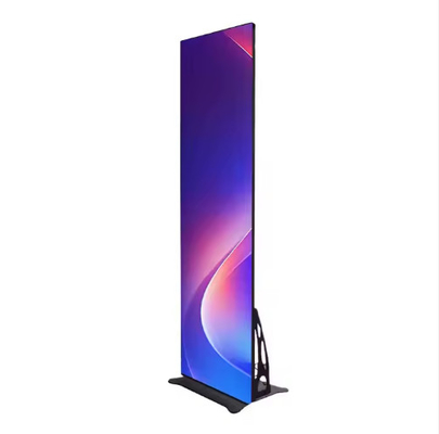 Nhà máy Di động trong nhà P1.8 P2 P2.5 Nhiều kích thước Độ sáng cao Digital LED Quảng cáo LED Poster màn hình hiển thị