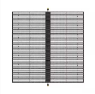 P2.6 Màn hình hiển thị trong suốt Led Grille Full Color Led Ice Screen Indoor Electronic Advertising Screen Glass Window