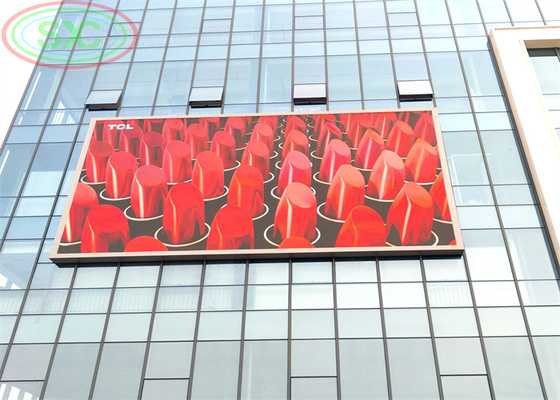HD Bức ảnh nền Slim 500x500mm Tủ LED Billboard Indoor P3.91 Cho thuê