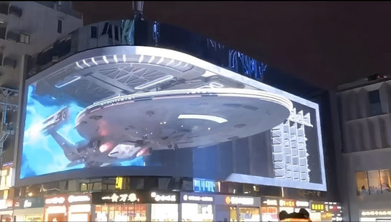 Màn hình LED màu đầy đủ ngoài trời P8 Tường video độ sáng cao cho quảng cáo ngoài trời với 50000 giờ cuộc sống-All-Wit