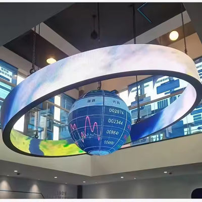 Giá tốt P2.5mm Full Color Indoor LED Sphere Screen SMD3535 góc nhìn 360 trực tuyến