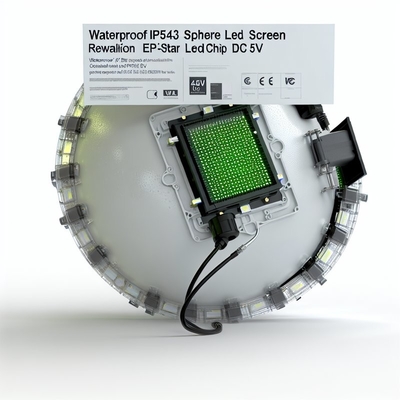 Màn hình LED IP43 chống nước với độ phân giải Epistar Led Chip DC5V