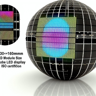 320 * 160mm Kích thước mô-đun Globe màn hình LED với chứng nhận ISO