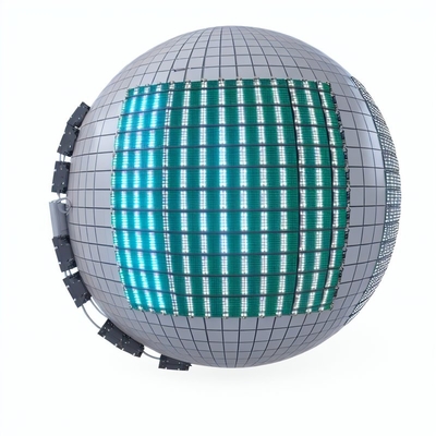 320 * 160mm Kích thước mô-đun Globe màn hình LED với chứng nhận ISO