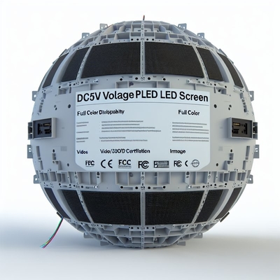 Màn hình LED bóng điện áp DC5V với chứng nhận FCC và chức năng hiển thị video / văn bản / hình ảnh