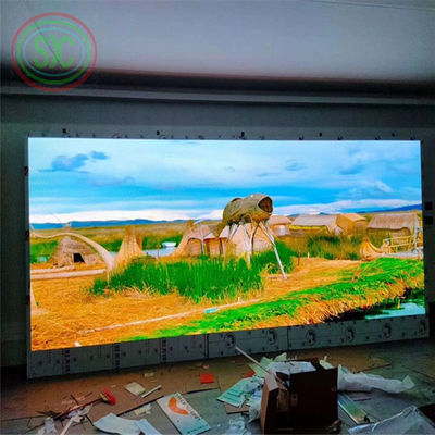Giá tốt Màn hình LED trong nhà đầy đủ màu kích thước module 320*160mm, kích thước tủ 640*640mm dùng cho quảng cáo trong nhà trực tuyến