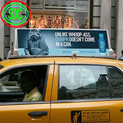 Chế độ điều khiển không đồng bộ cho 5mm Pitch Size Vehicle LED Signage Giải pháp quảng cáo hiệu quả