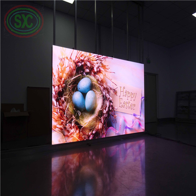 Màn hình LED đầy màu trong nhà bằng nhôm đúc đúc cho góc nhìn tối ưu 1m-10m và tuổi thọ dài 000 giờ