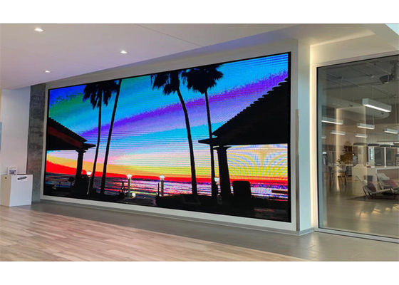 Màn hình LED đầy màu trong nhà nhẹ và trong nhà cho triển lãm hiển thị dễ cài đặt và vận chuyển phù hợp với các chương trình dòng chảy